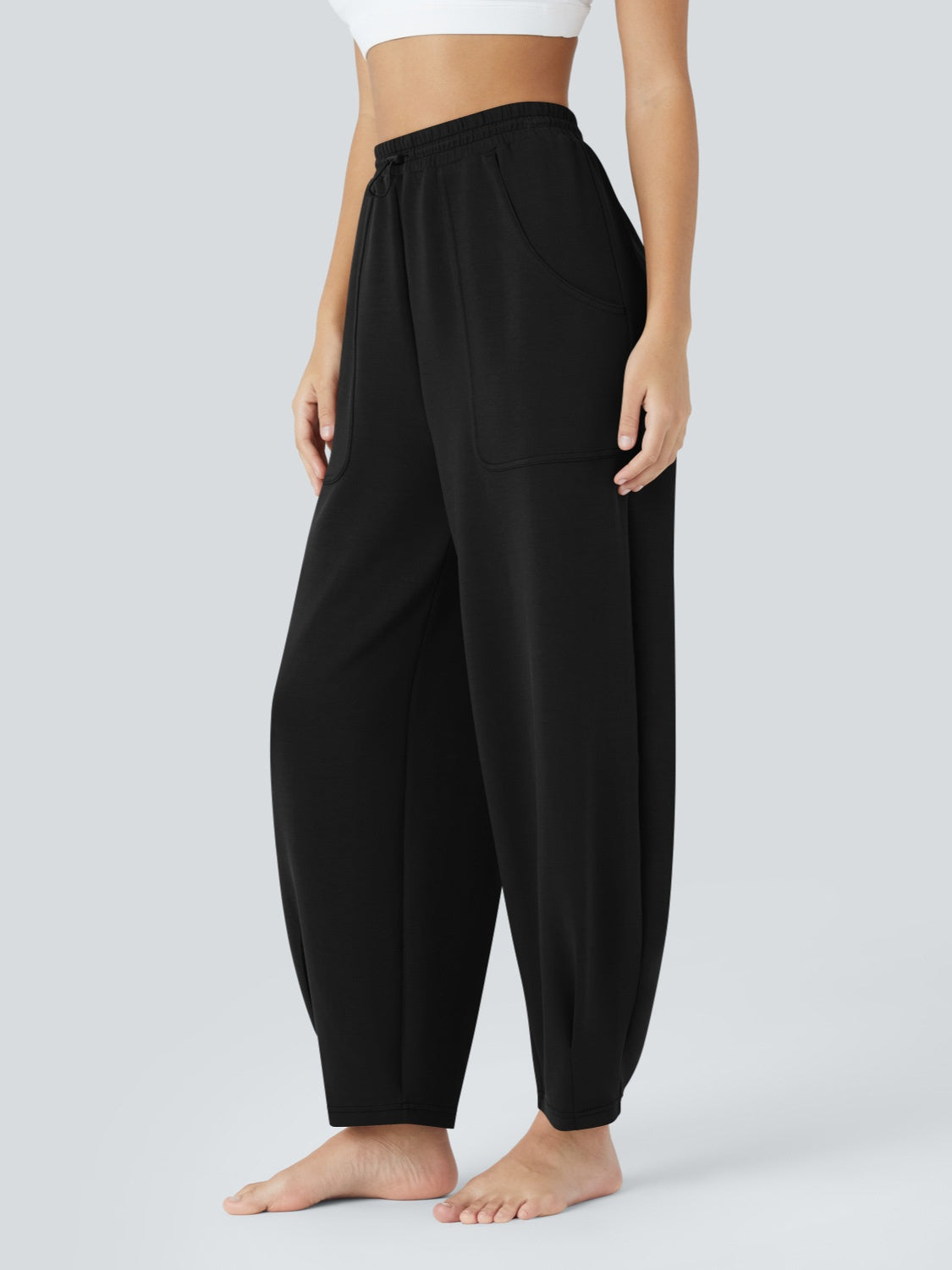 Lovelet Drawstring Pants with Pockets